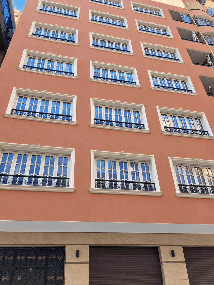 عمارة للبيع جسر السويس شارع جمال عبد الناصر 6 أدوار 224 متر